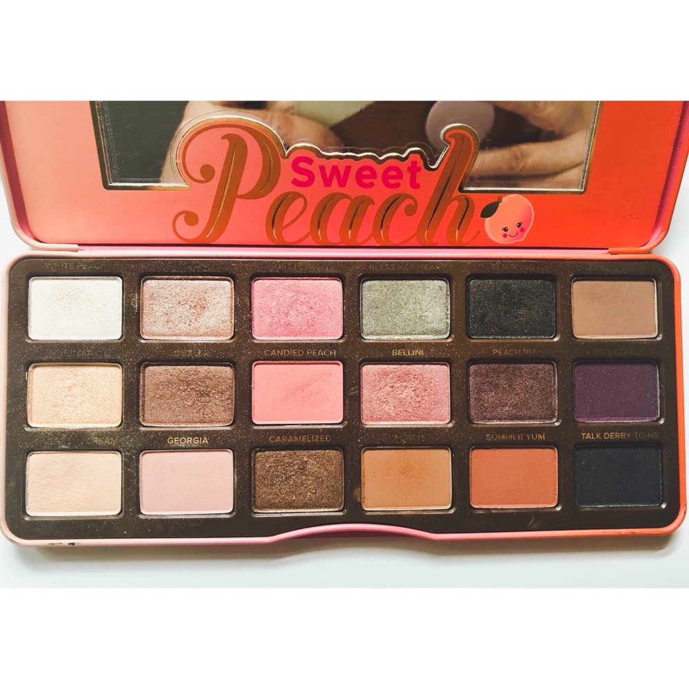 Sweet Peach palette | Too Faced